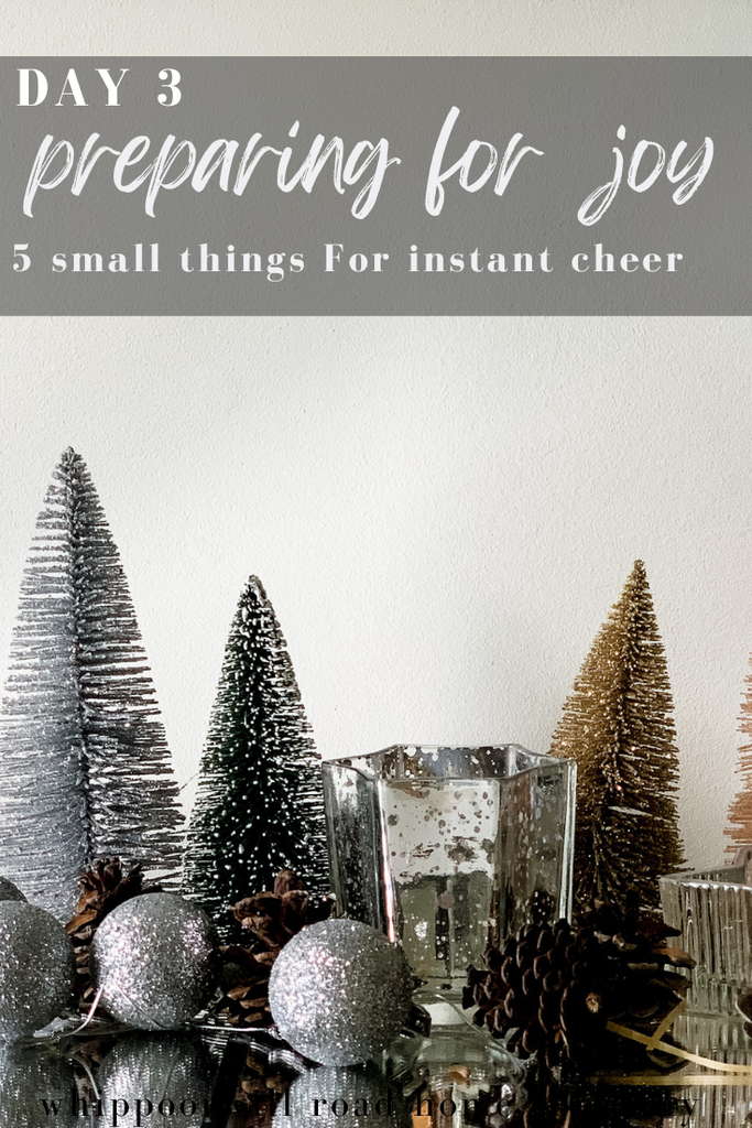 5 Small Things for Instant Cheer (Preparing for Joy: Day 3)