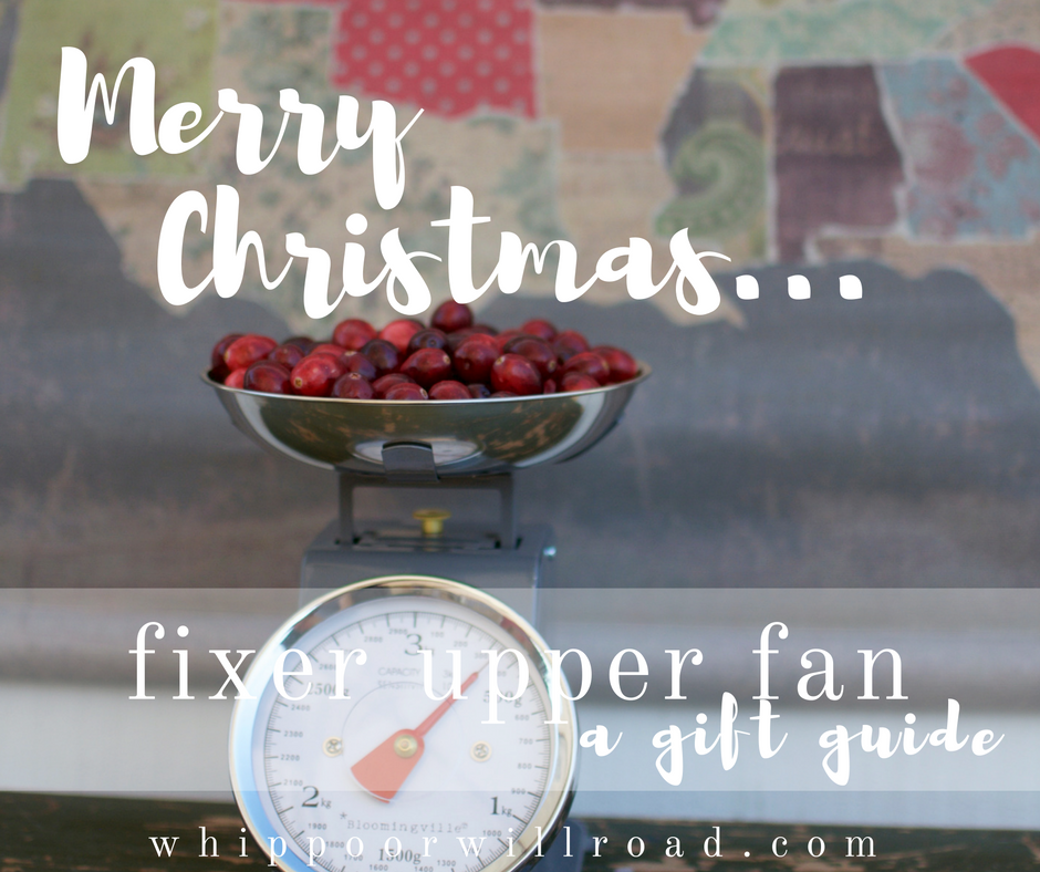 Fixer Upper Fan {a gift guide}