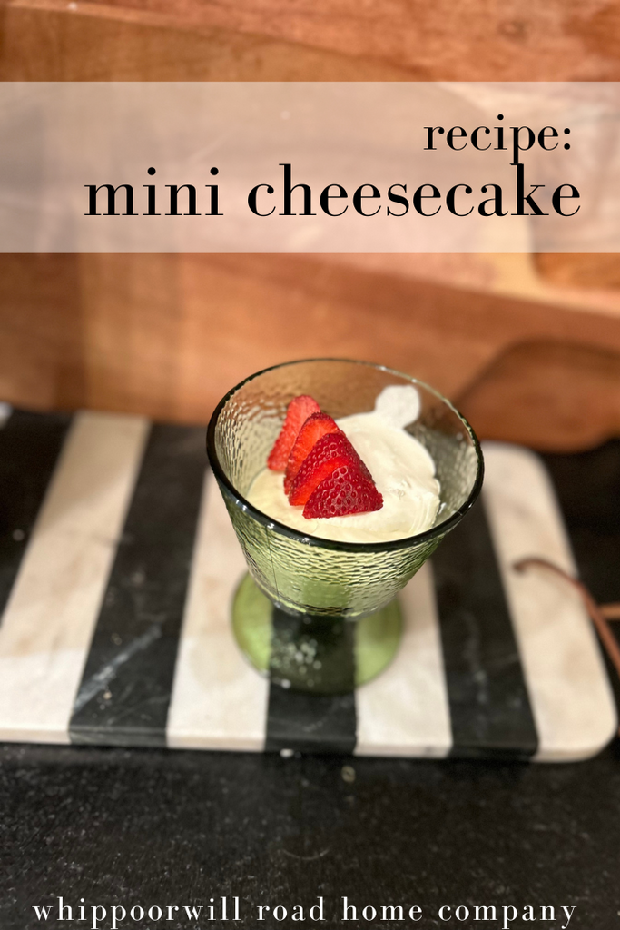 Recipe: Mini Cheesecakes