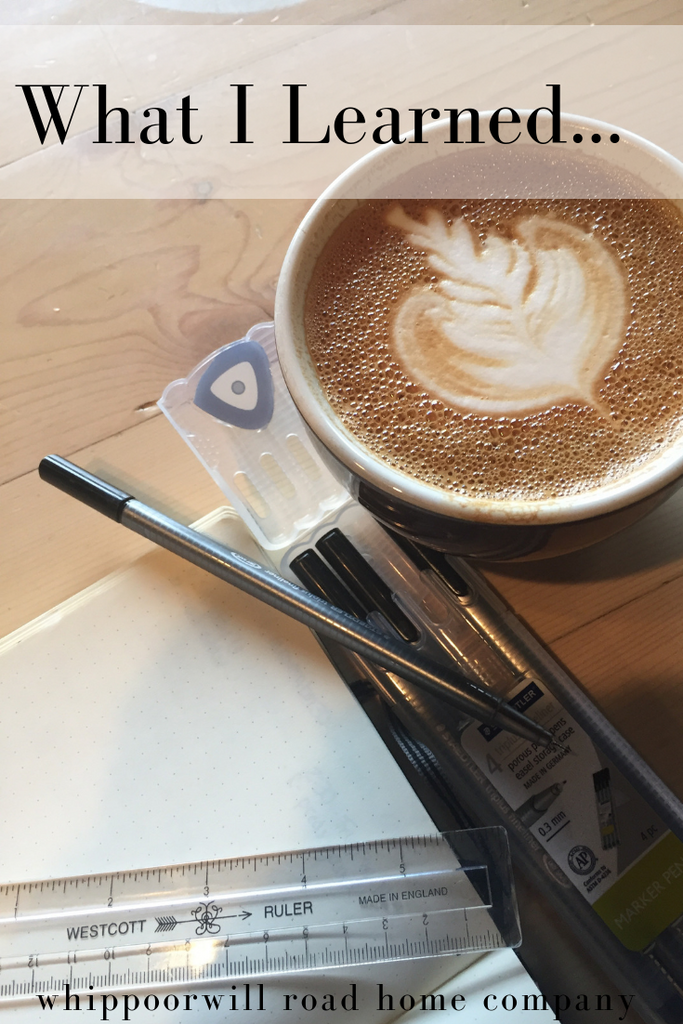 What I learned (October)