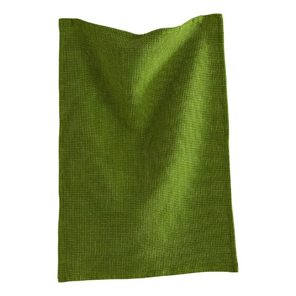 Olive Waffle Weave Towel