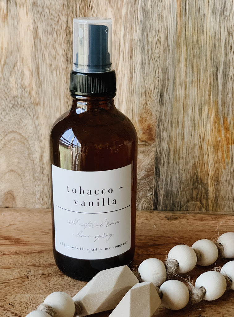 Tobacco + Vanilla Room + Linen Spray