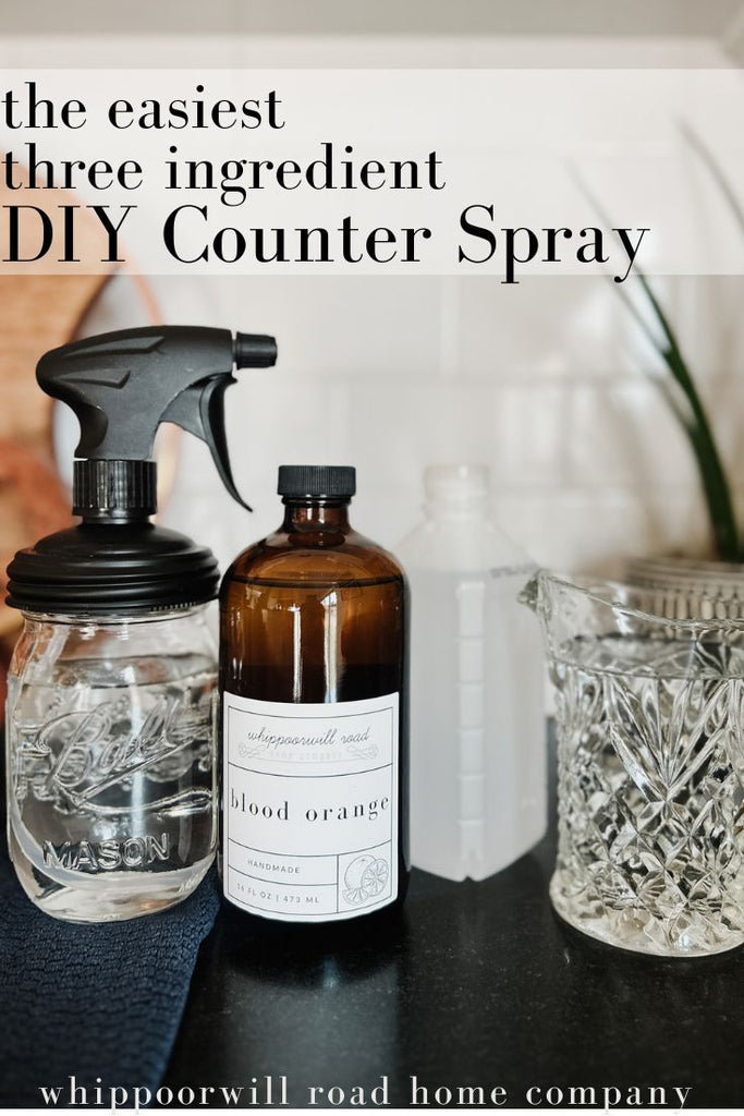 The Easiest Three Ingredient  Counter Spray