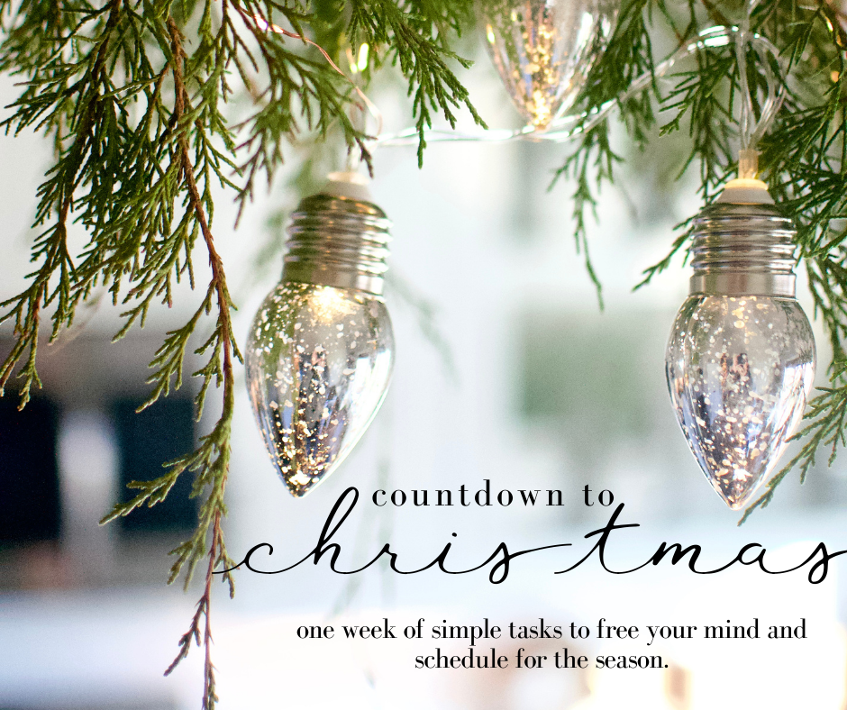 Christmas Prep Series...