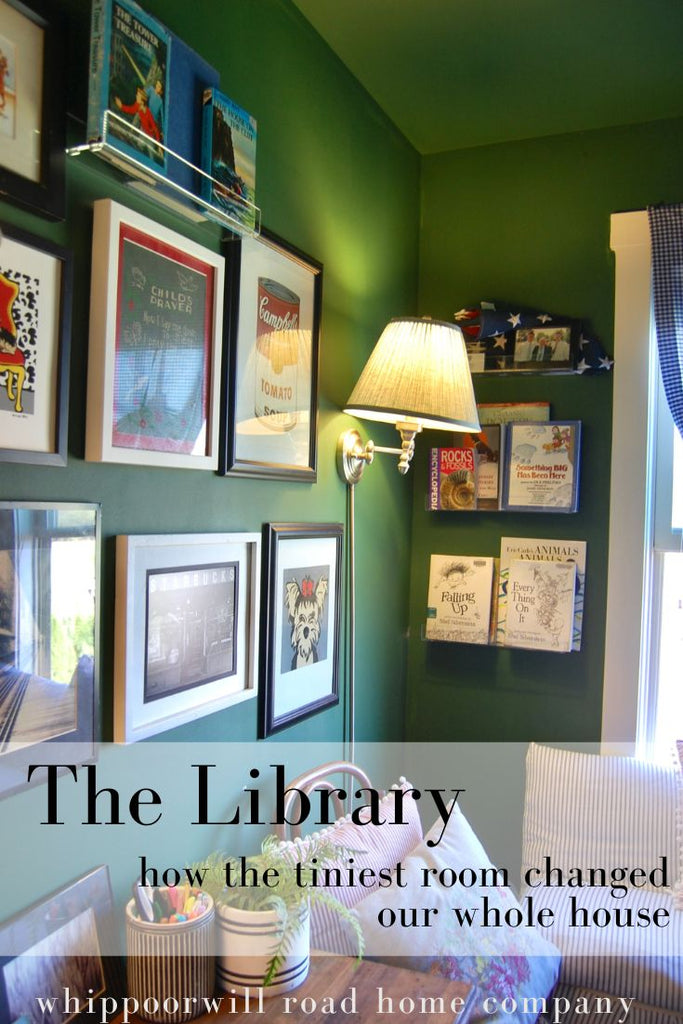 The Library: How the Teeniest Room Changed Our Whole House