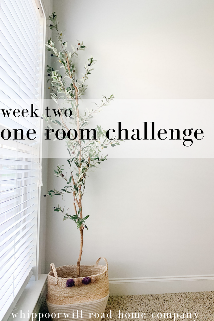 One Room Challenge: Week Two