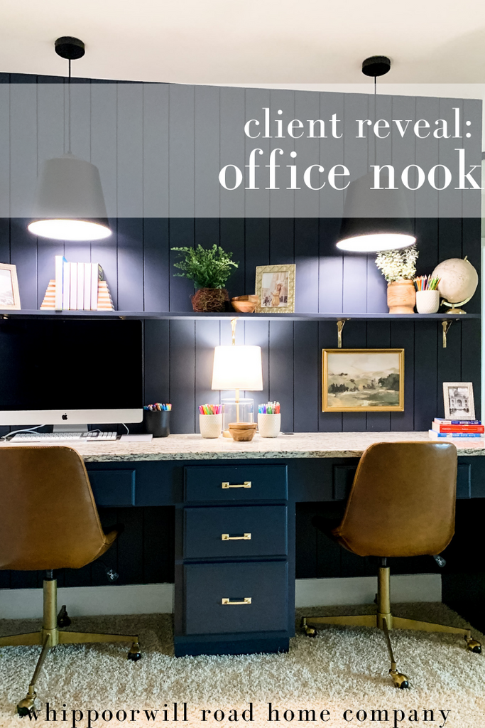 Client Reveal: Office Nook
