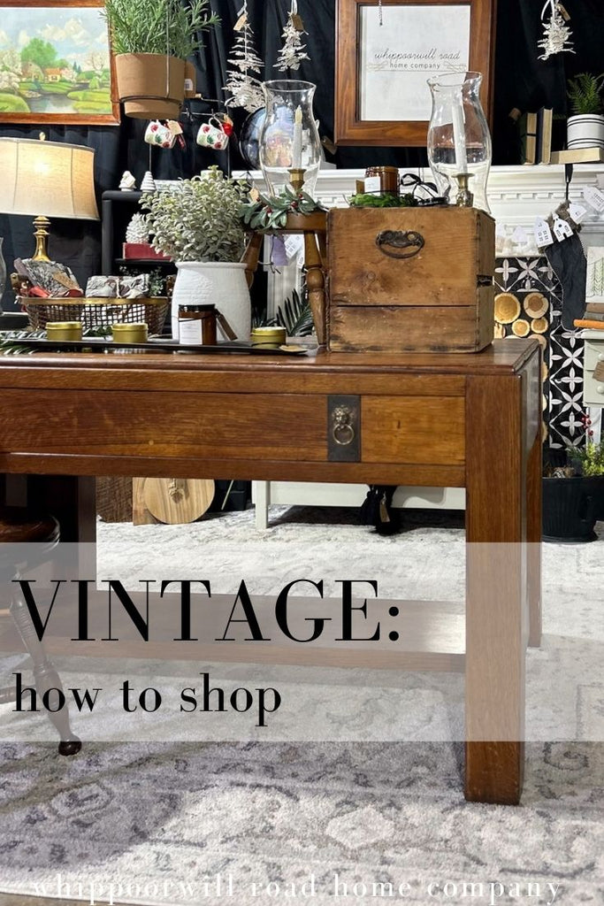 Vintage: How to Shop