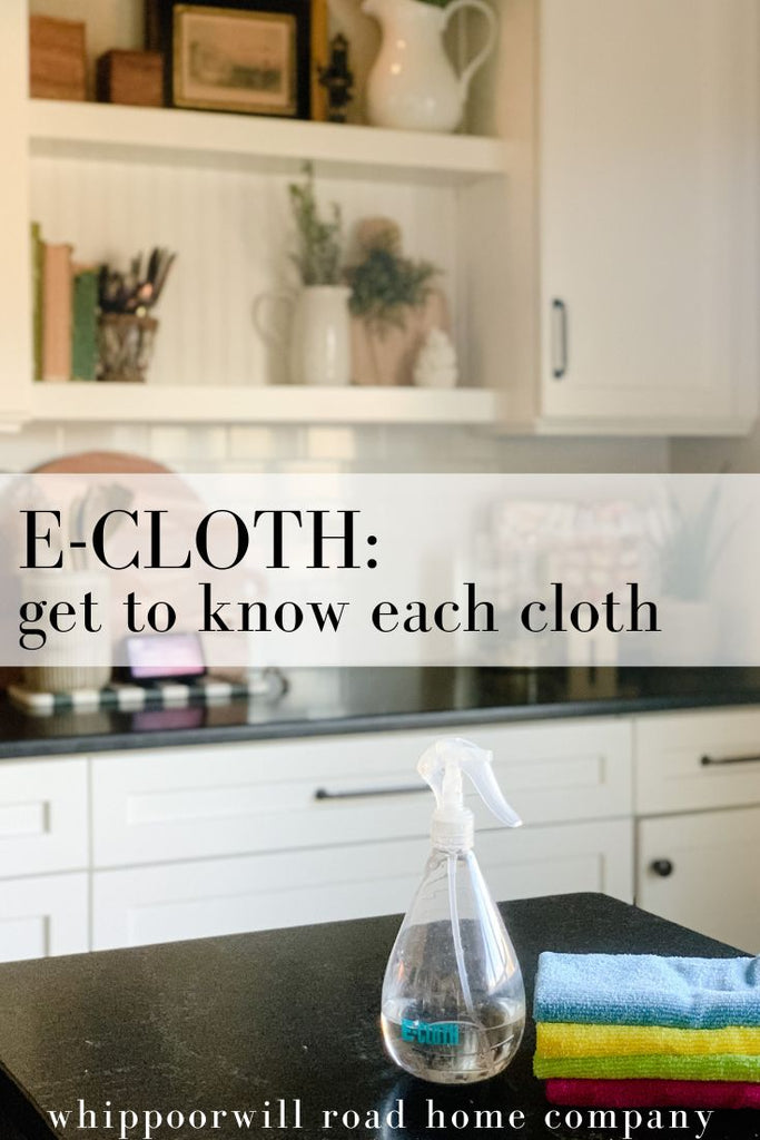 E-Cloths: Get to Know Each Cloth