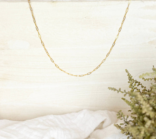 Unbound Necklace in Gold