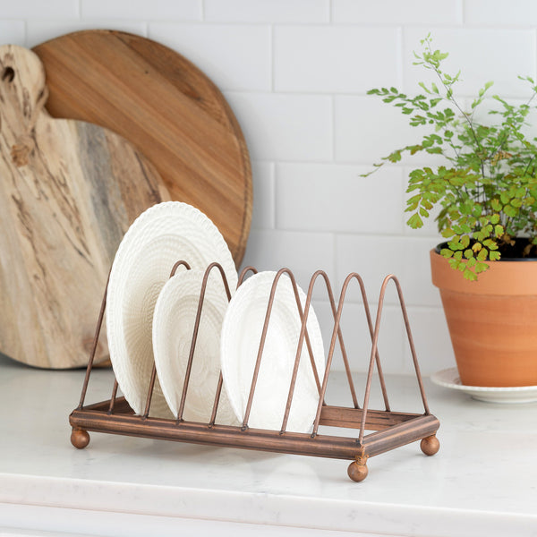 Copper Dish Rack