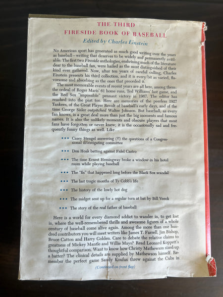 The Third Fireside Book of Baseball