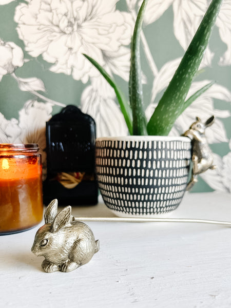 Gold Rabbit Candle Snuffer