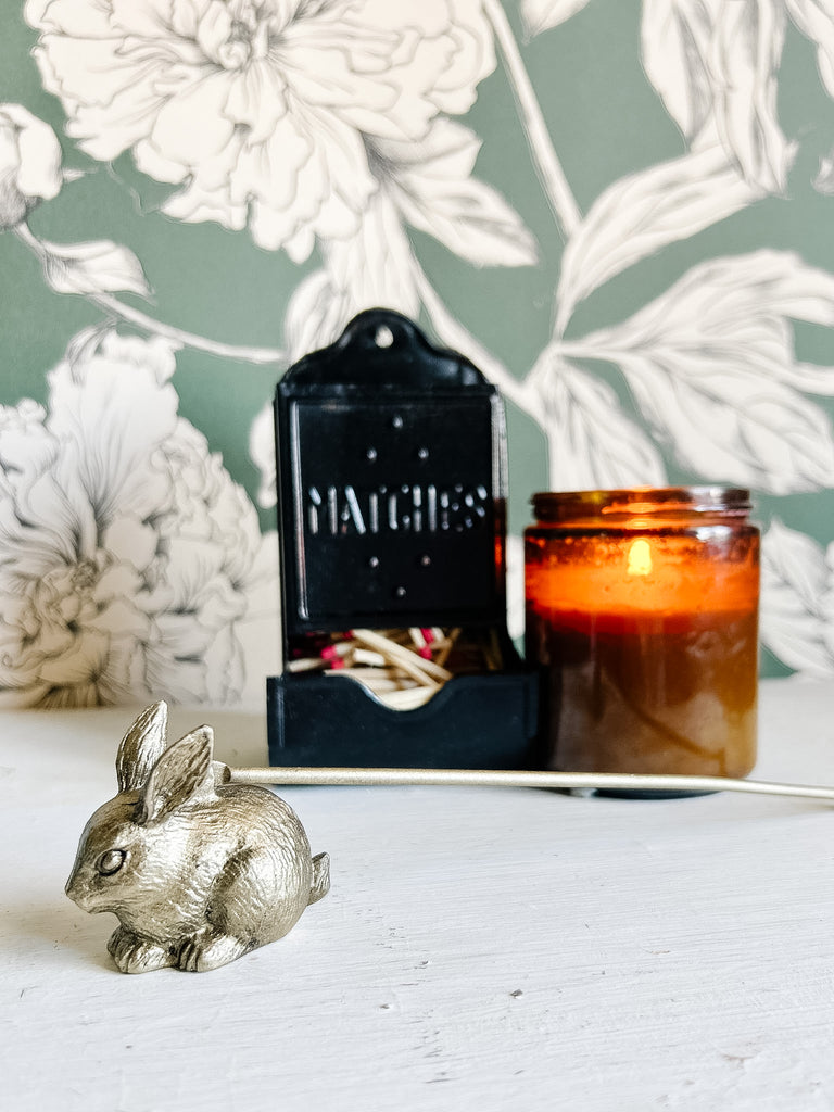 Gold Rabbit Candle Snuffer