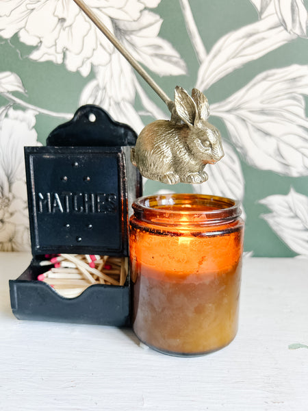 Gold Rabbit Candle Snuffer
