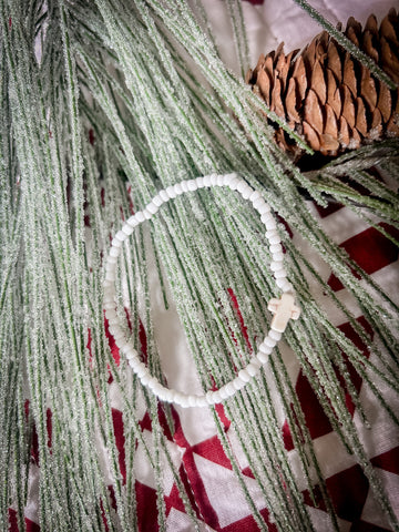 Selah Bracelet: White