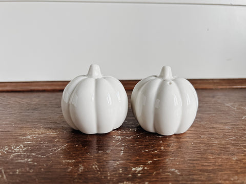 Pumpkin Salt and Pepper Shakers
