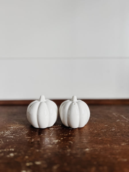 Pumpkin Salt and Pepper Shakers