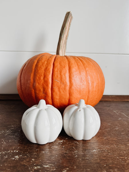 Pumpkin Salt and Pepper Shakers