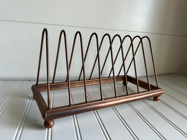 Copper Dish Rack