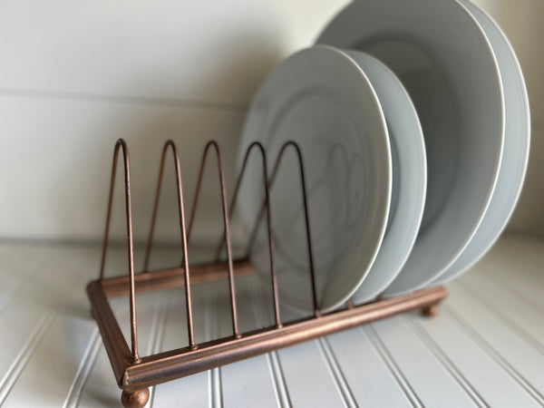 Copper Dish Rack