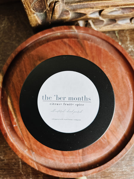 The 'Ber Months Candle