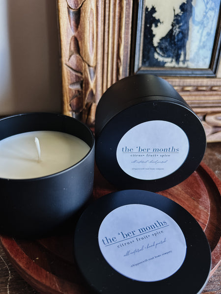 The 'Ber Months Candle