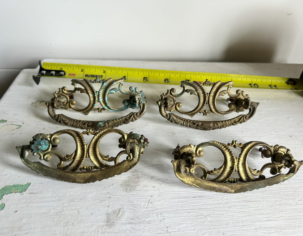 Victorian Patina Drawer Pulls