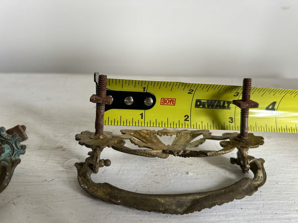 Victorian Patina Drawer Pulls