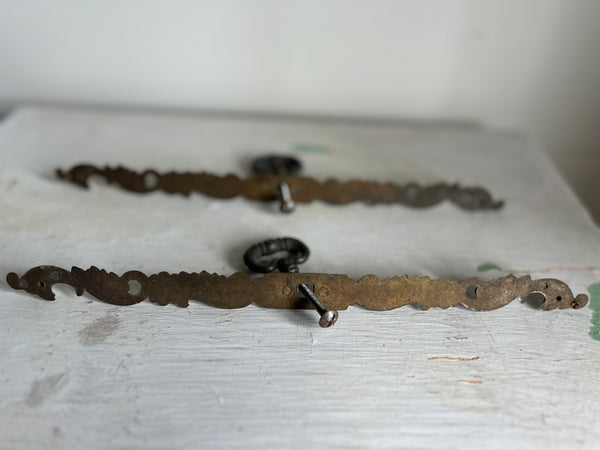 Vintage Brass  Drawer Pulls