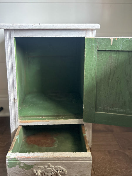 Antique Handmade Chippy Cabinet