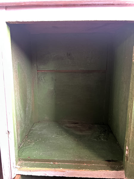 Antique Handmade Chippy Cabinet