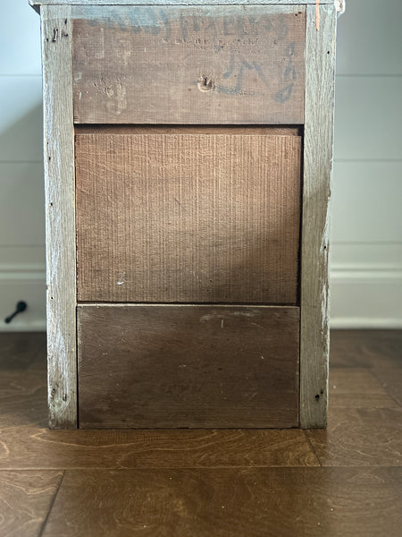 Antique Handmade Chippy Cabinet