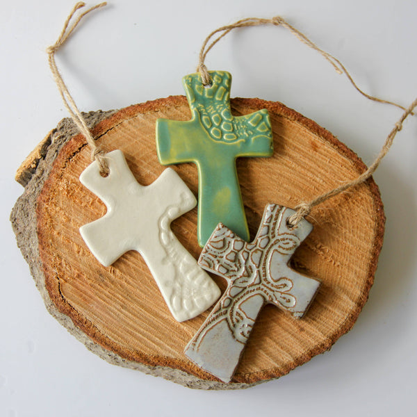 Flared Cross Ornament