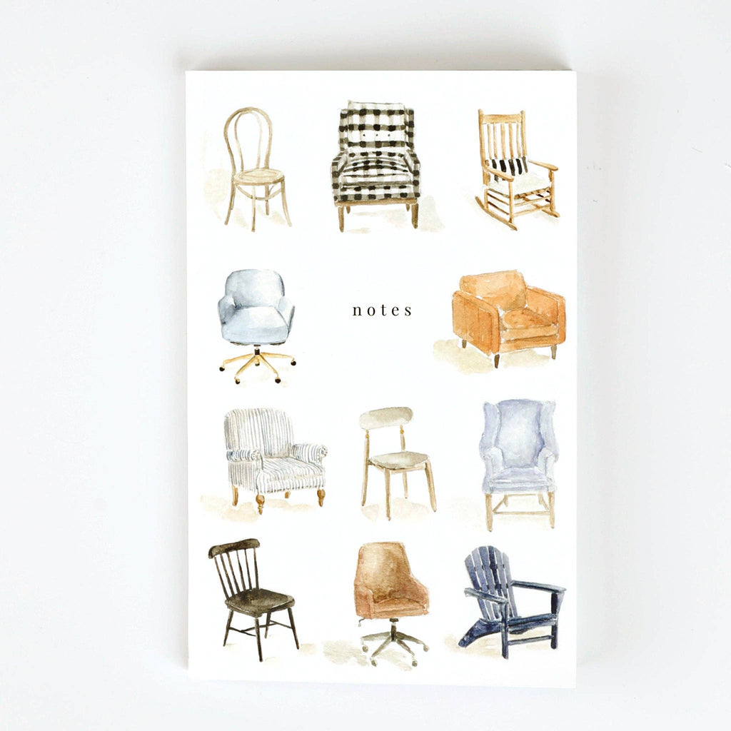 Notebook: Chairs