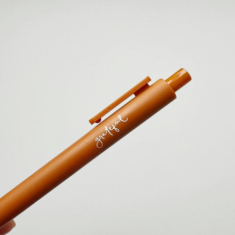 Jotter pen: Grateful