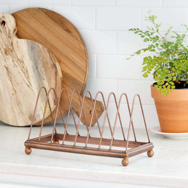 Copper Dish Rack