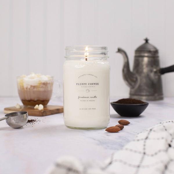 Fluffy Coffee Candle