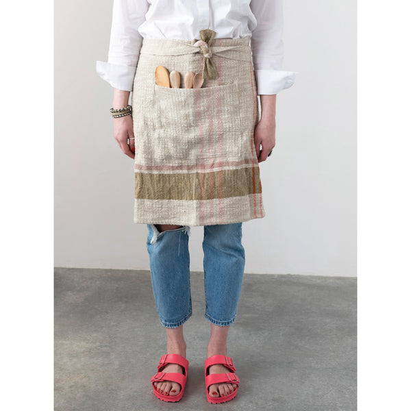 Cotton + Linen Half Apron