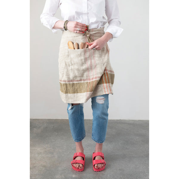 Cotton + Linen Half Apron