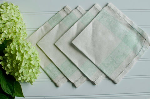 Deer in the Forest Vintage Napkin
