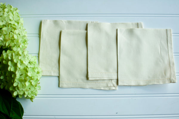 Buttercream  Vintage Napkin