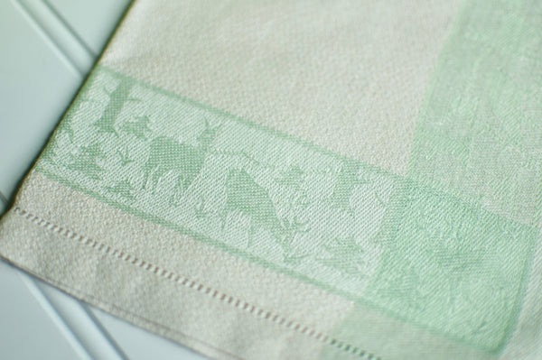 Deer in the Forest Vintage Napkin