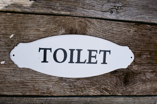 "Toilet" Sign