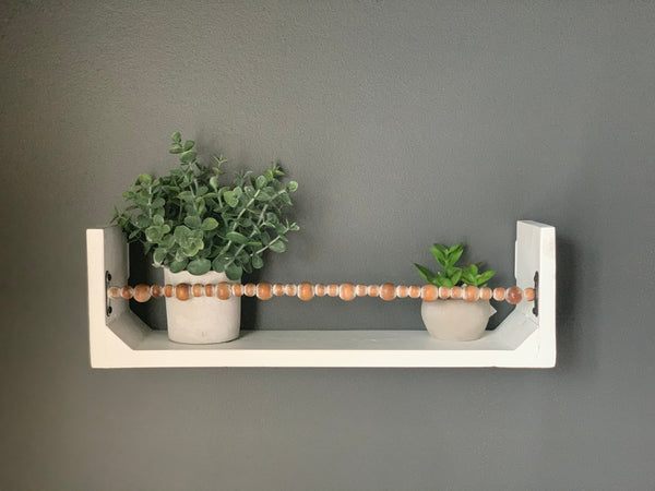Beaded Wall Shelf
