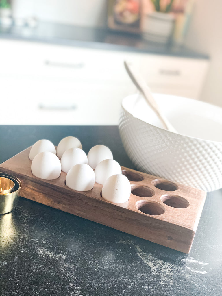 Wooden Egg Tray – Whippoorwill Road Home Company
