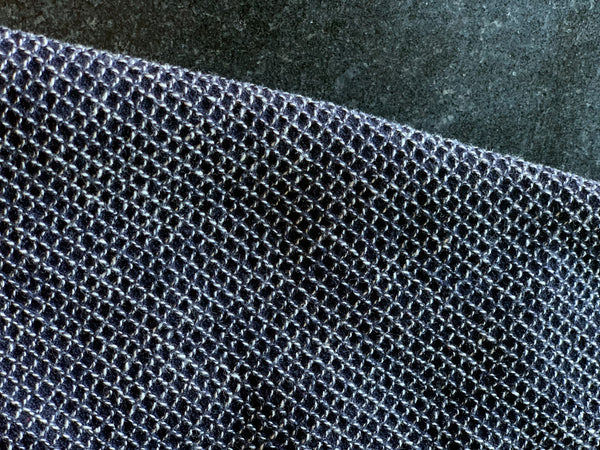 Black Waffle Weave Towel