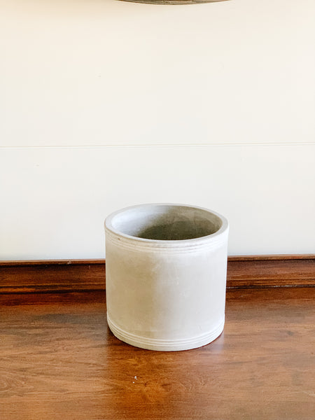 Concrete Spool Pot