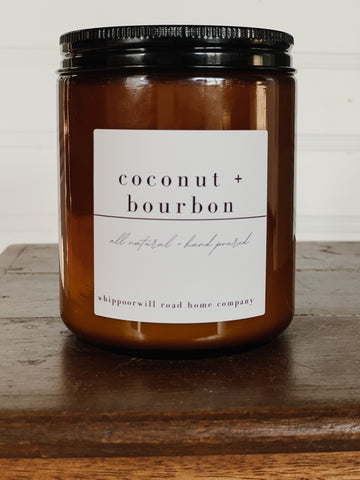 Coconut + Bourbon Candle