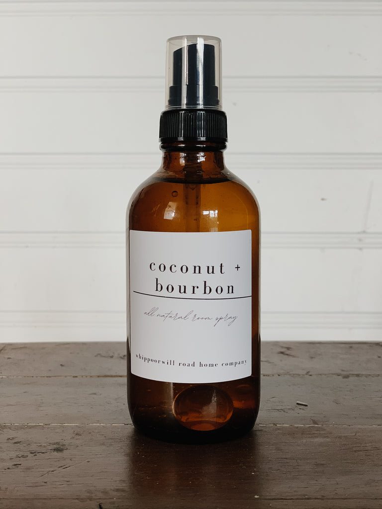 Coconut + Bourbon Room Spray